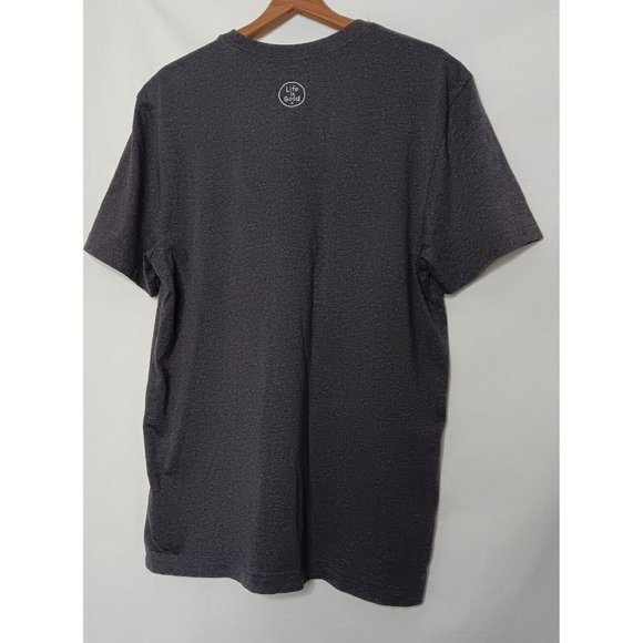 Life Is Good Whats Wrong With This Pitcher M Crisher Tee T Shirt Gray Beer Brew - Picture 3 of 7